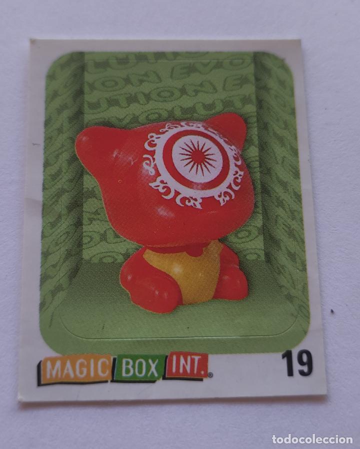 Coleccionismo cromos antiguos: CROMO PEGATINA 19 EVOLUTION GOGOS CRAZY BONES MAGIC BOX INT 2008 - Foto 1