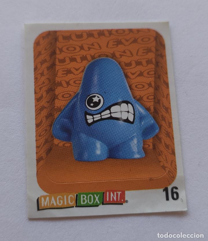 Coleccionismo cromos antiguos: CROMO PEGATINA 16 EVOLUTION GOGOS CRAZY BONES MAGIC BOX INT 2008 - Foto 1