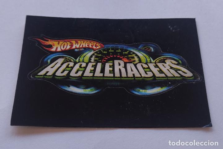 Coleccionismo cromos antiguos: PEGATINA HOT WHEELS ACCELERACERS , MATTEL - Foto 1
