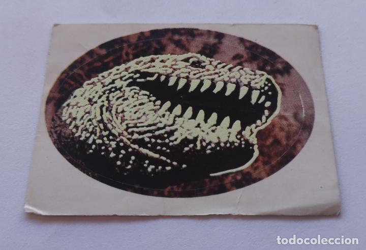 Coleccionismo cromos antiguos: PEGATINA ANTIGUA DINOSAURIO - Foto 1