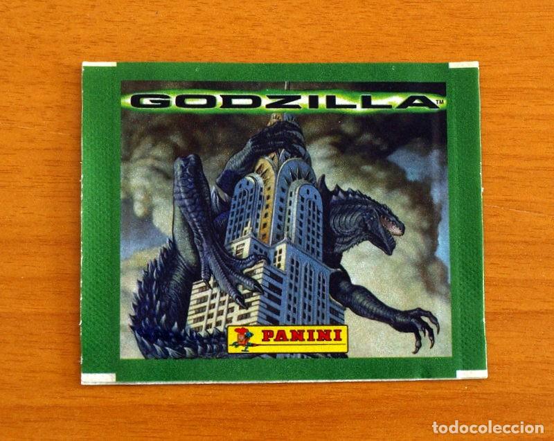 Coleccionismo cromos antiguos: Godzilla - Sobre Vac&iacute;o, sin Cromos - Editorial Panini 1998 - Foto 1