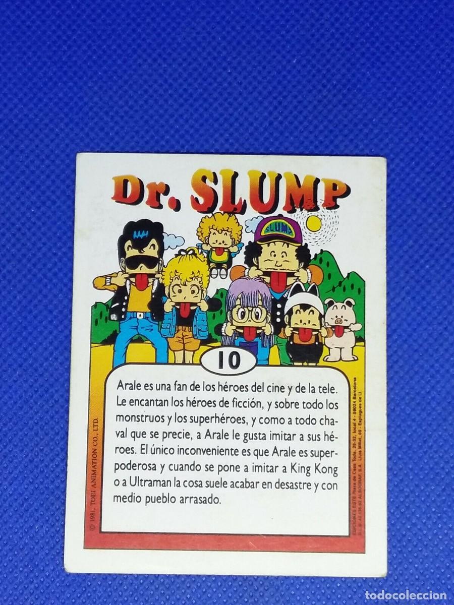 Coleccionismo cromos antiguos: Carta Dr Slump Ediciones Este N&ordm; 10 - Foto 2