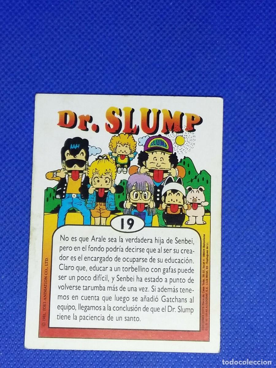Coleccionismo cromos antiguos: Carta Dr Slump Ediciones Este N&ordm; 19 - Foto 2