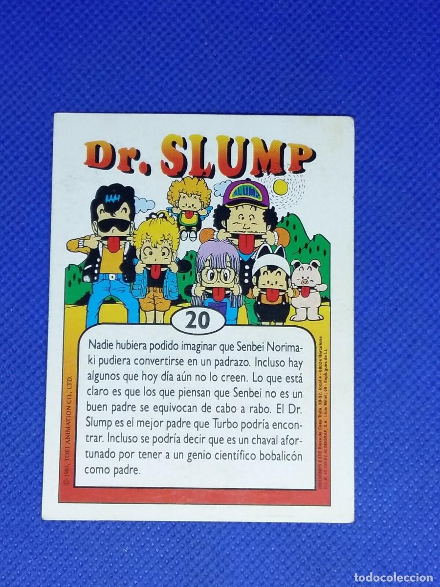 Coleccionismo cromos antiguos: Carta Dr Slump Ediciones Este N&ordm; 20 - Foto 2