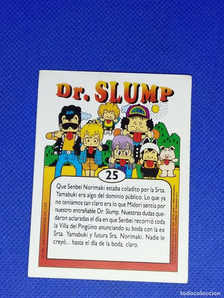 Coleccionismo cromos antiguos: Carta Dr Slump Ediciones Este N&ordm; 25 - Foto 2