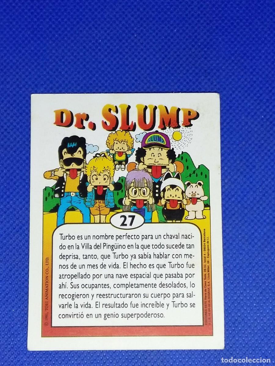 Coleccionismo cromos antiguos: Carta Dr Slump Ediciones Este N&ordm; 27 - Foto 2