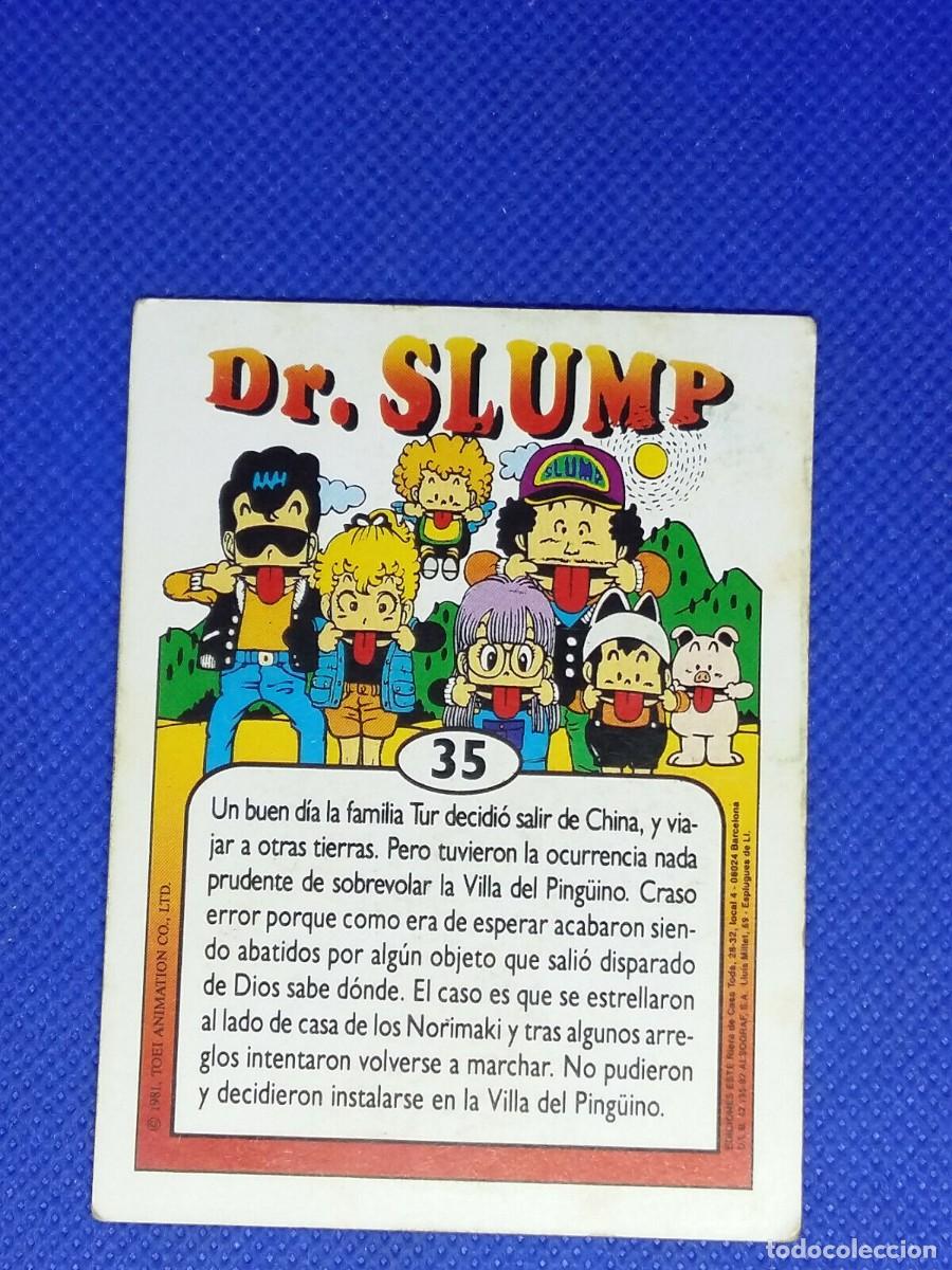 Coleccionismo cromos antiguos: Carta Dr Slump Ediciones Este N&ordm; 35 - Foto 2