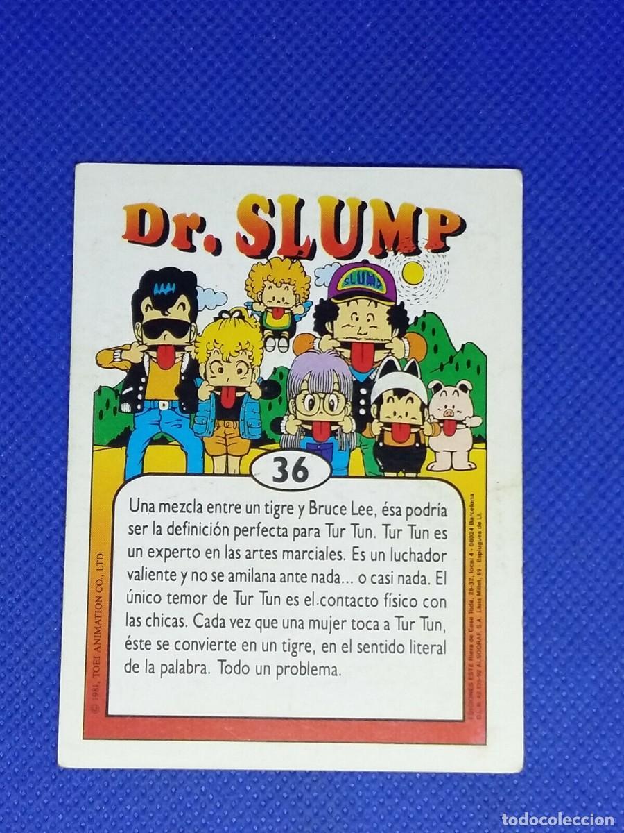 Coleccionismo cromos antiguos: Carta Dr Slump Ediciones Este N&ordm; 36 - Foto 2