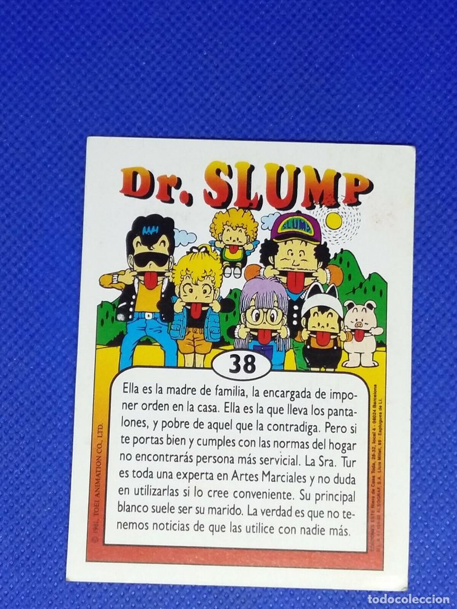Coleccionismo cromos antiguos: Carta Dr Slump Ediciones Este N&ordm; 38 - Foto 2