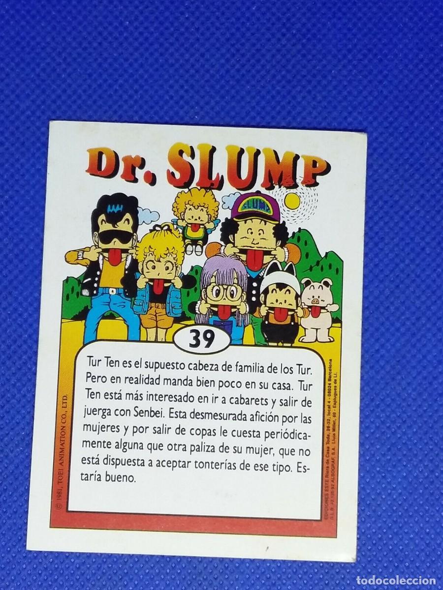 Coleccionismo cromos antiguos: Carta Dr Slump Ediciones Este N&ordm; 39 - Foto 2