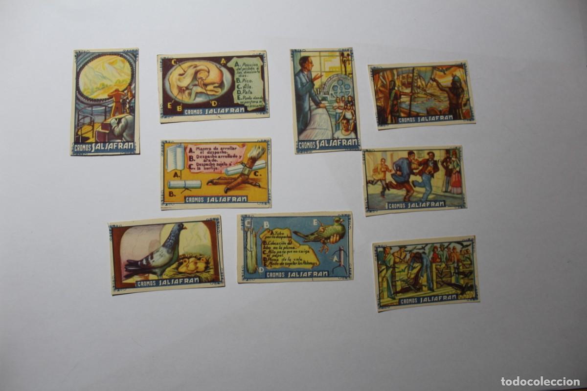Coleccionismo cromos antiguos: 9 CROMOS SALSAFRAN - Foto 1