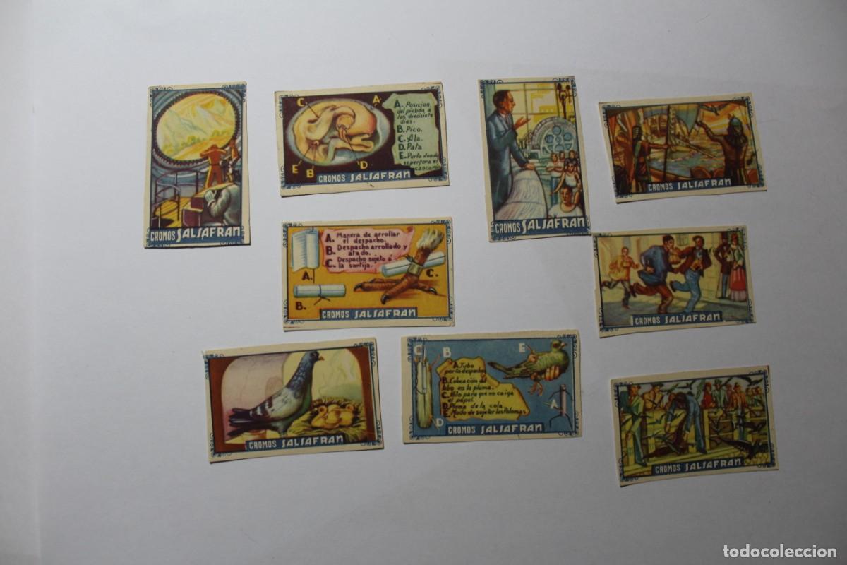 Coleccionismo cromos antiguos: 9 CROMOS SALSAFRAN - Foto 2