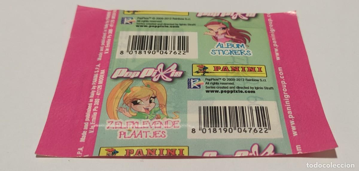 Coleccionismo cromos antiguos: SOBRE DE CROMOS SIN ABRIR POP PIXIE PANINI - Foto 2