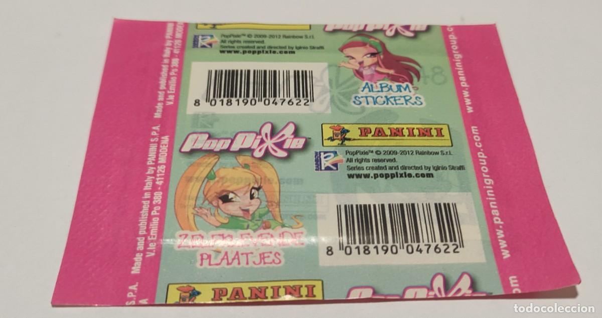 Coleccionismo cromos antiguos: SOBRE DE CROMOS SIN ABRIR POP PIXIE PANINI - Foto 2