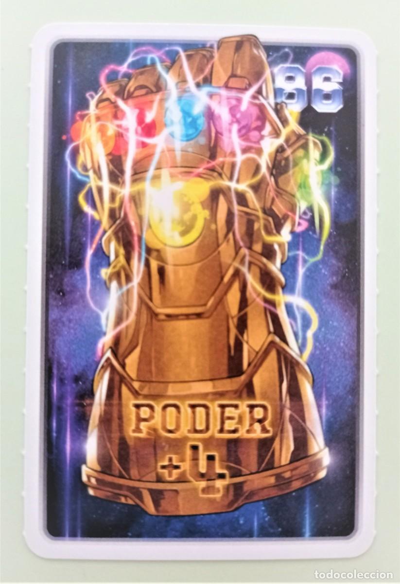 Coleccionismo cromos antiguos: CARTA CROMO COLECCI&Oacute;N MARVEL (N&ordm; 86 - PODER +4) (CARREFOUR 2022) - Foto 1