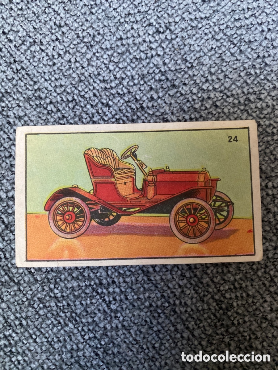 Coleccionismo cromos antiguos: ANTIGUO CROMO AUTO AL D&Iacute;A 24 - Foto 1