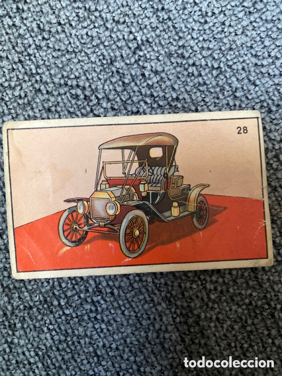 Coleccionismo cromos antiguos: ANTIGUO CROMO AUTO AL D&Iacute;A 28 - Foto 1
