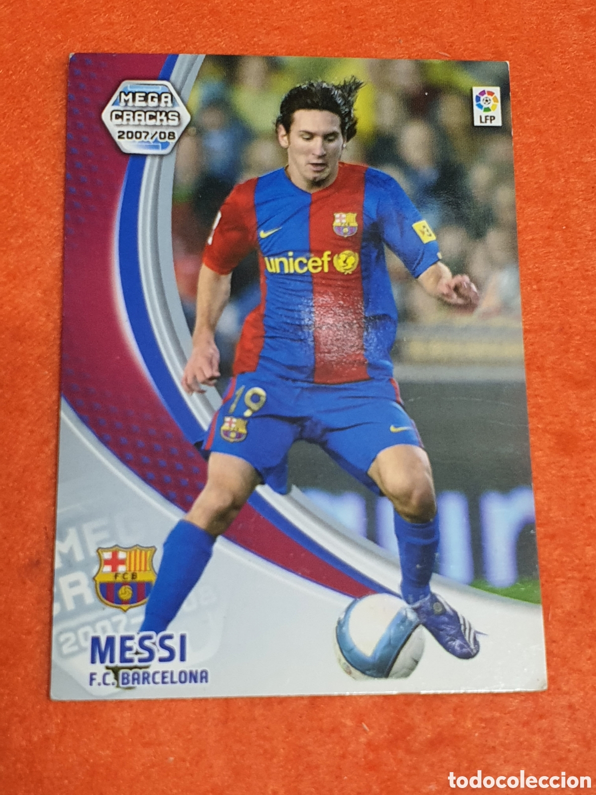 Coleccionismo cromos antiguos: Messi MEGA Crack 2007/08 n&deg; 69 - Foto 1