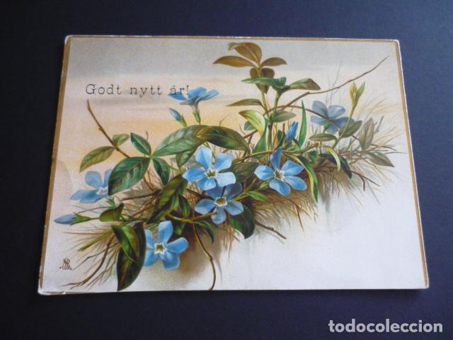 Sammeln alte Sammelbilder: RAMO DE FLORES CROMO SIGLO XIX