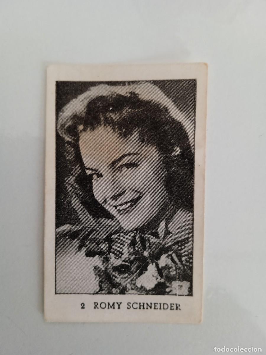 Coleccionismo Cromos antiguos: Artistas seleccionados de Cine Ferca 2 Romy Schneider