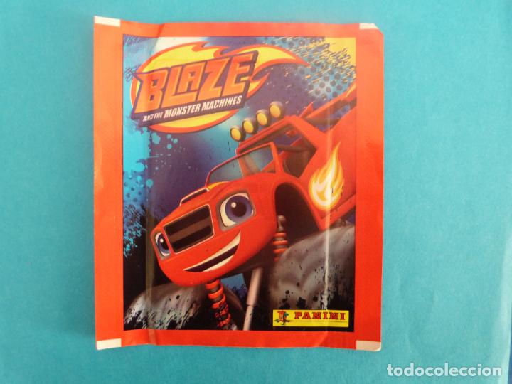 Coleccionismo cromos antiguos: SOBRE DE CROMOS SIN ABRIR DE BLAZE Y LOS MONSTER MACHINES DE PANINI