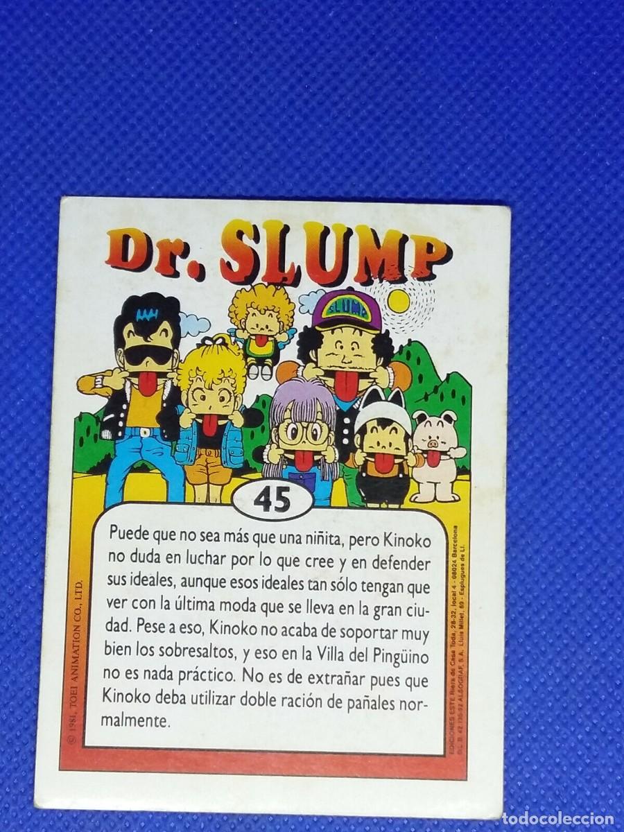 Coleccionismo cromos antiguos: Carta Dr Slump Ediciones Este N&ordm; 45 - Foto 2