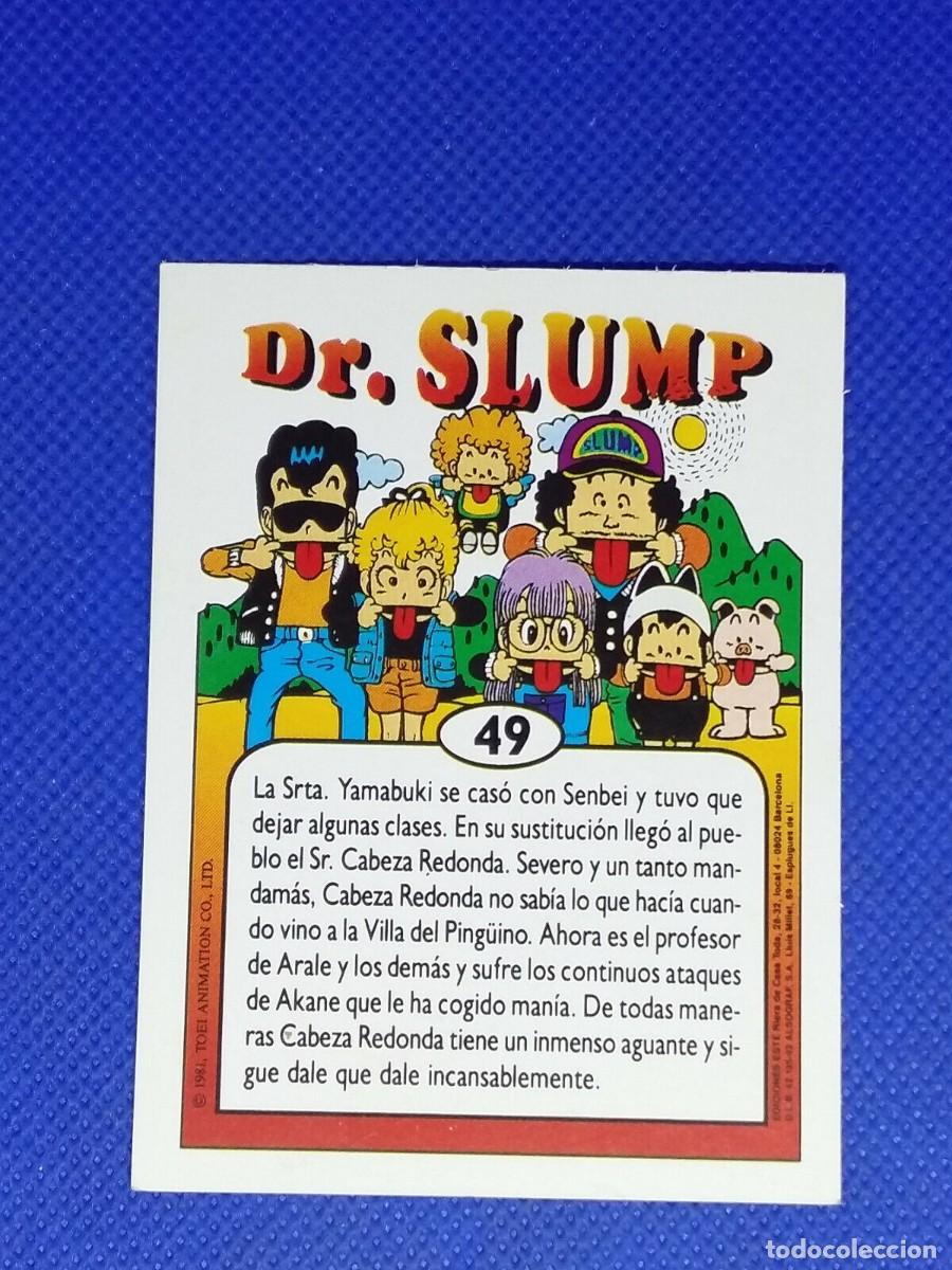 Coleccionismo cromos antiguos: Carta Dr Slump Ediciones Este N&ordm; 49 - Foto 2