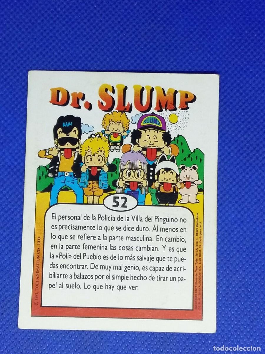 Coleccionismo cromos antiguos: Carta Dr Slump Ediciones Este N&ordm; 52 - Foto 2