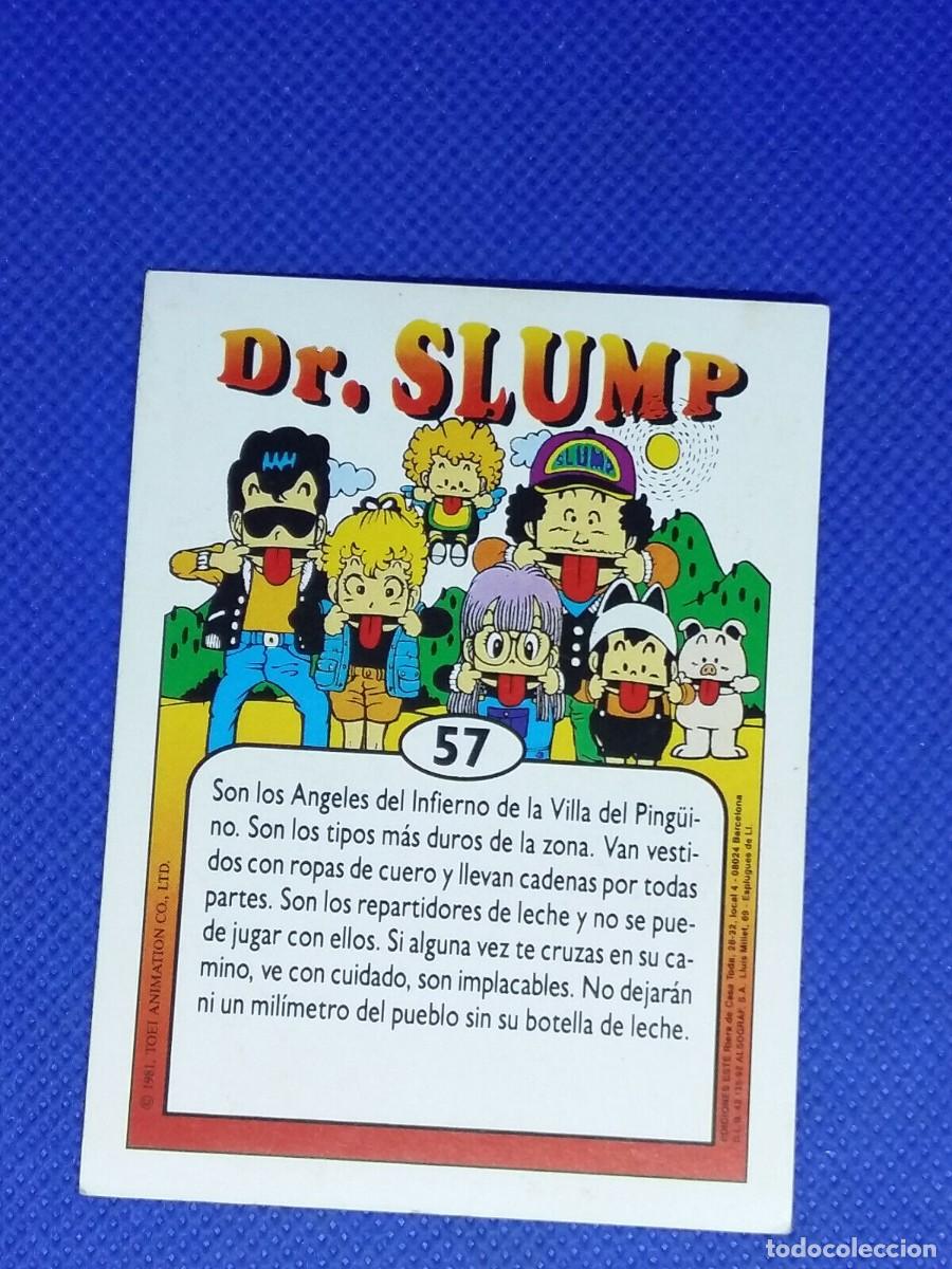 Coleccionismo cromos antiguos: Carta Dr Slump Ediciones Este N&ordm; 57 - Foto 2