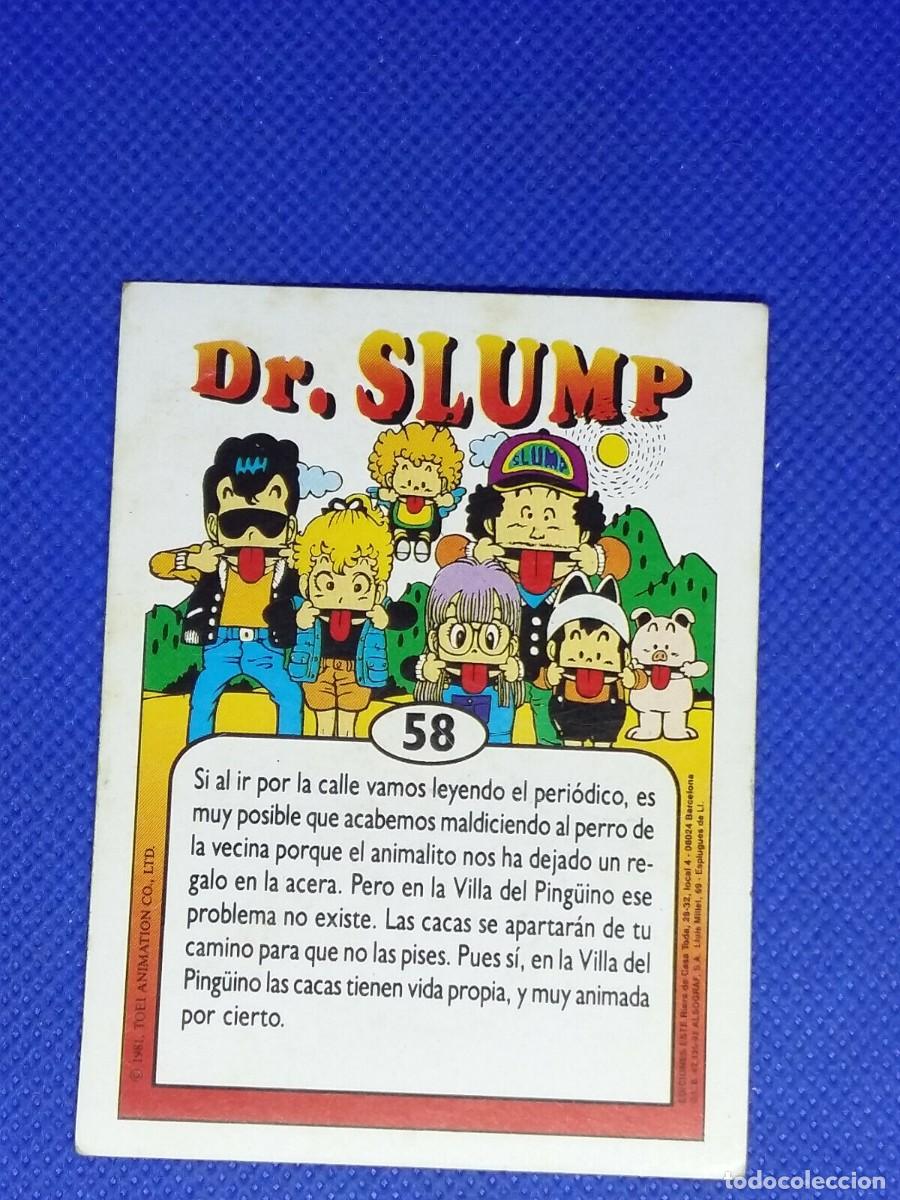 Coleccionismo cromos antiguos: Carta Dr Slump Ediciones Este N&ordm; 58 - Foto 2