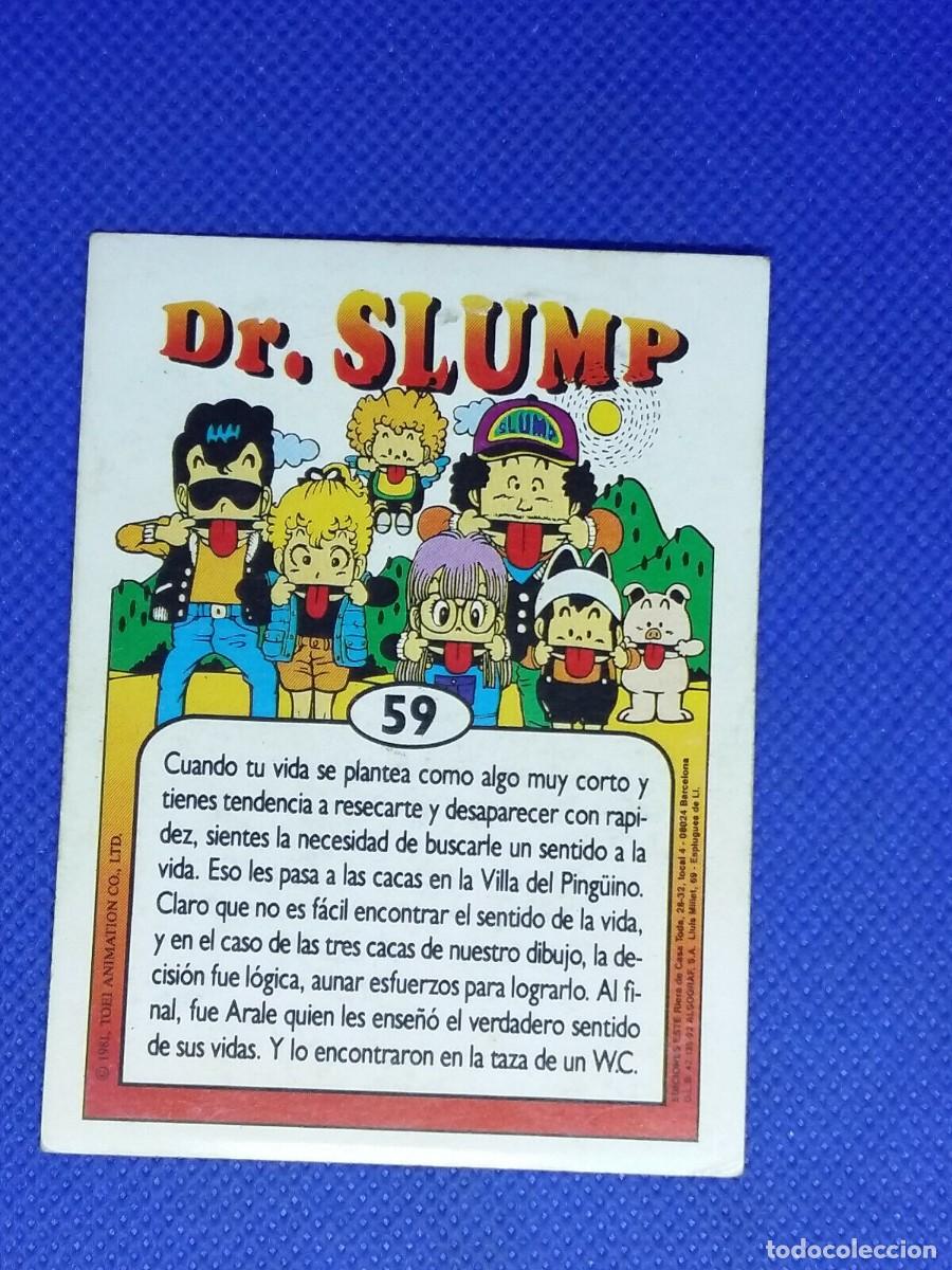 Coleccionismo cromos antiguos: Carta Dr Slump Ediciones Este N&ordm; 59 - Foto 2