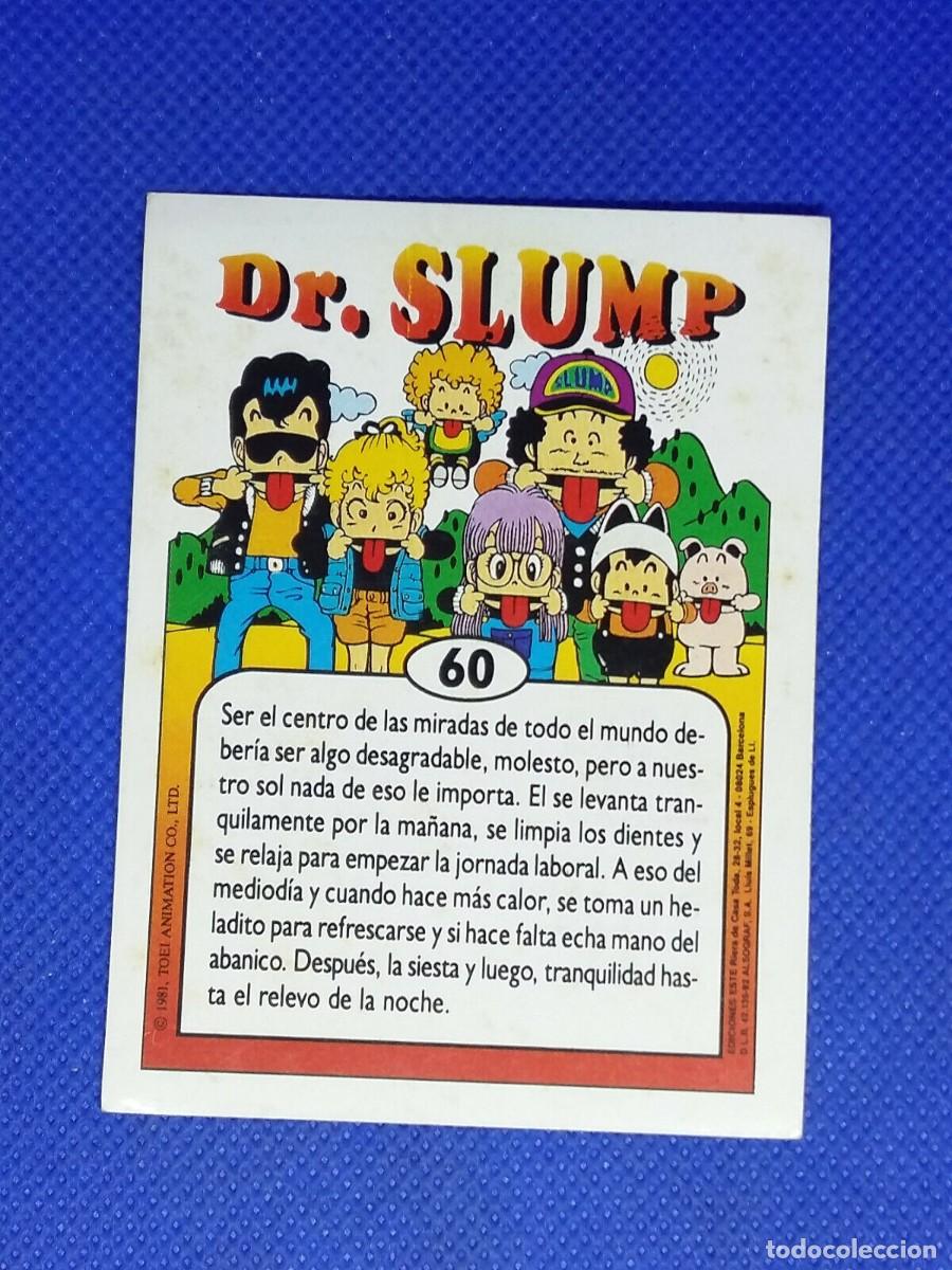 Coleccionismo cromos antiguos: Carta Dr Slump Ediciones Este N&ordm; 60 - Foto 2