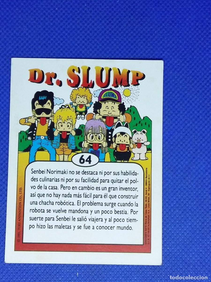 Coleccionismo cromos antiguos: Carta Dr Slump Ediciones Este N&ordm; 65 - Foto 2