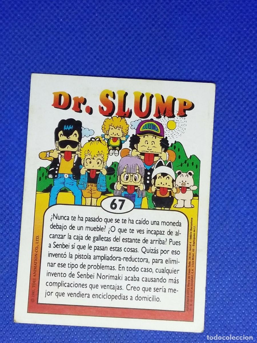 Coleccionismo cromos antiguos: Carta Dr Slump Ediciones Este N&ordm; 67 - Foto 2
