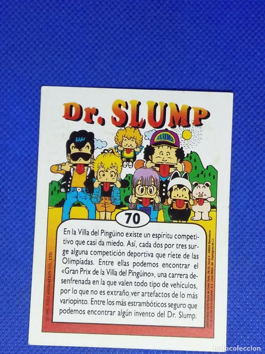 Coleccionismo cromos antiguos: Carta Dr Slump Ediciones Este N&ordm; 70 - Foto 2