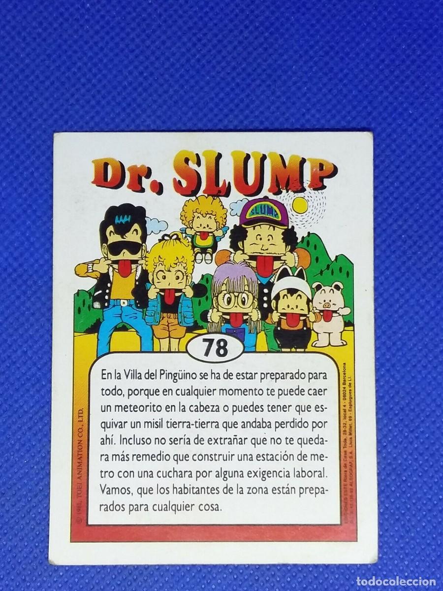 Coleccionismo cromos antiguos: Carta Dr Slump Ediciones Este N&ordm; 78 - Foto 2
