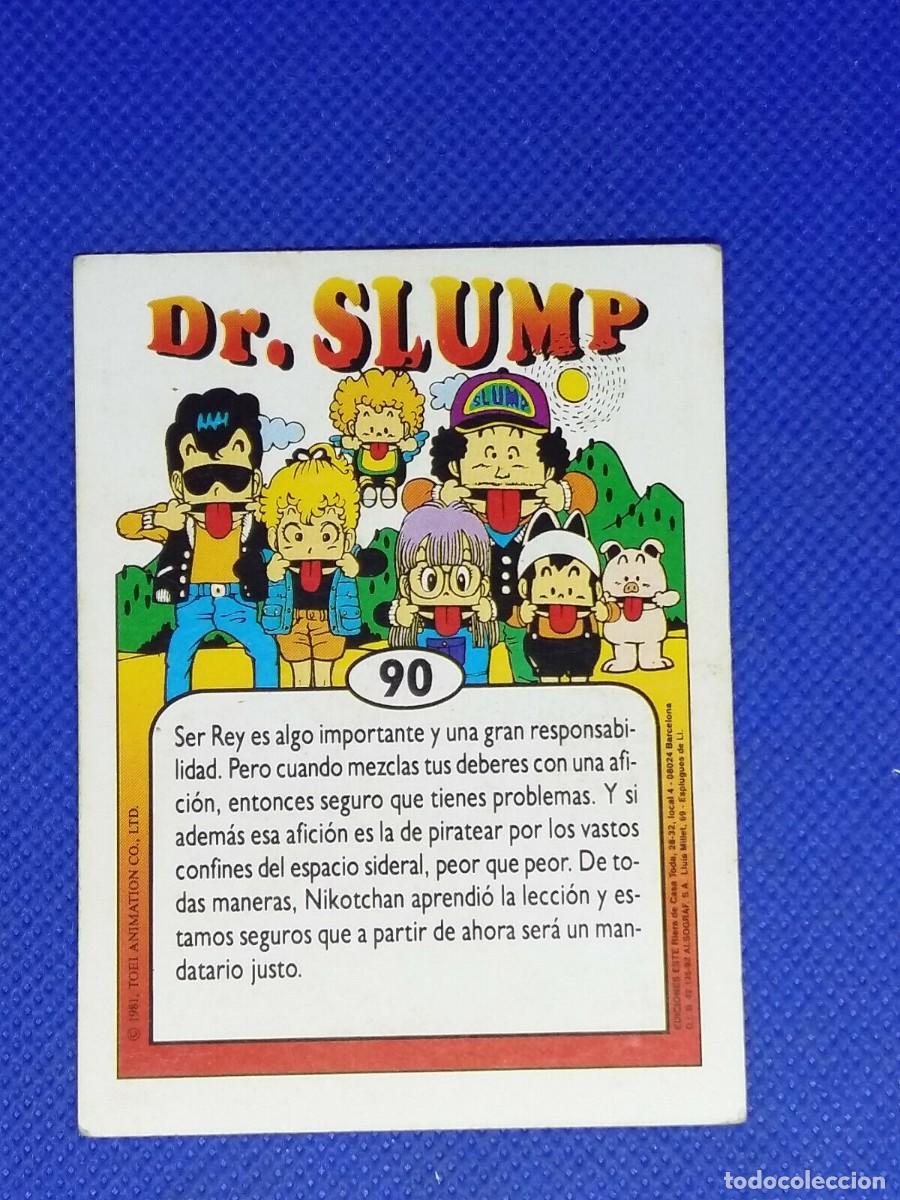 Coleccionismo cromos antiguos: Carta Dr Slump Ediciones Este N&ordm; 90 - Foto 2