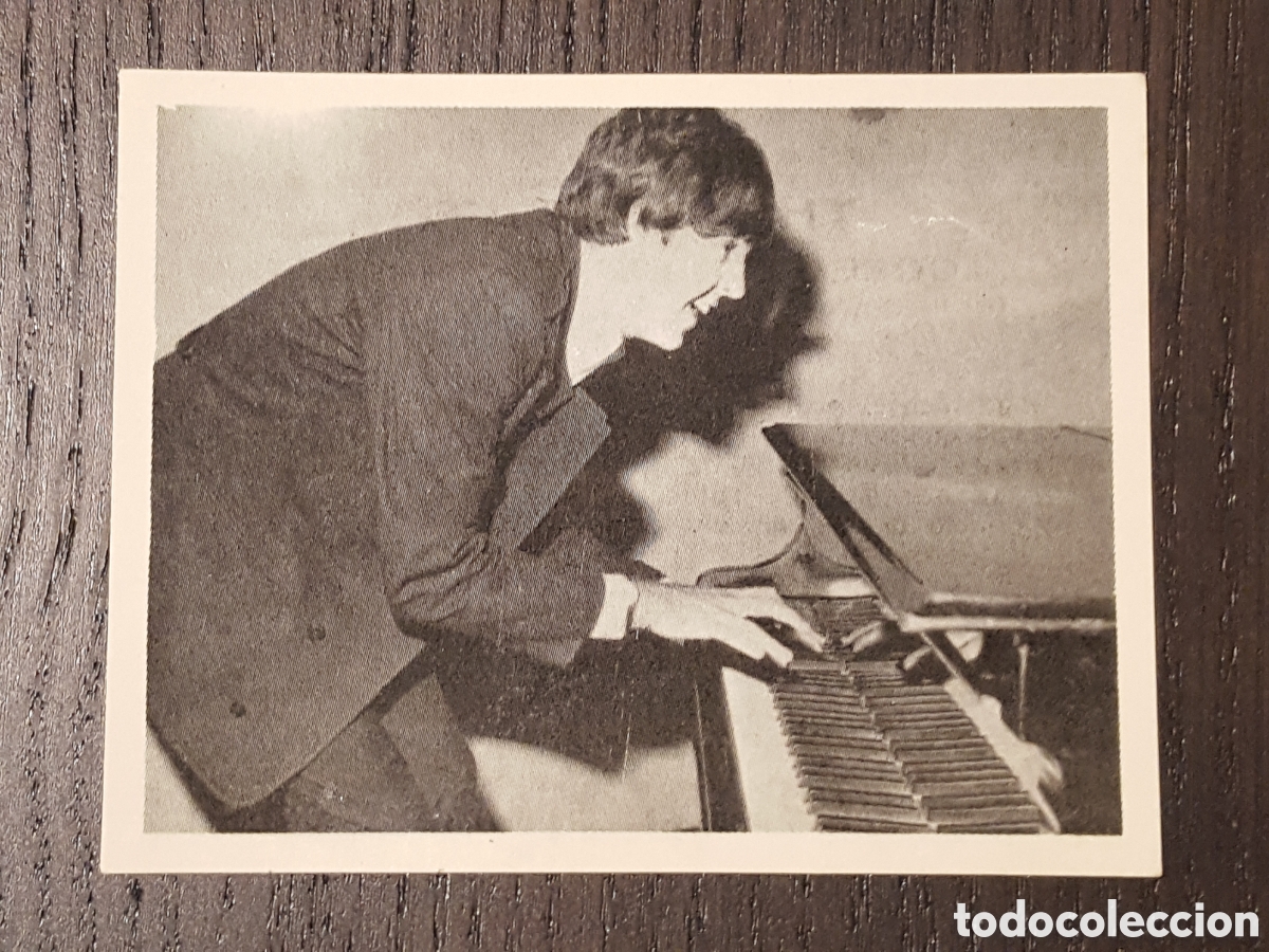 Coleccionismo Cromos antiguos: Cromo - The Beatles en fotos # 42 - Editorial Bruguera - Nunca pegado - 1966