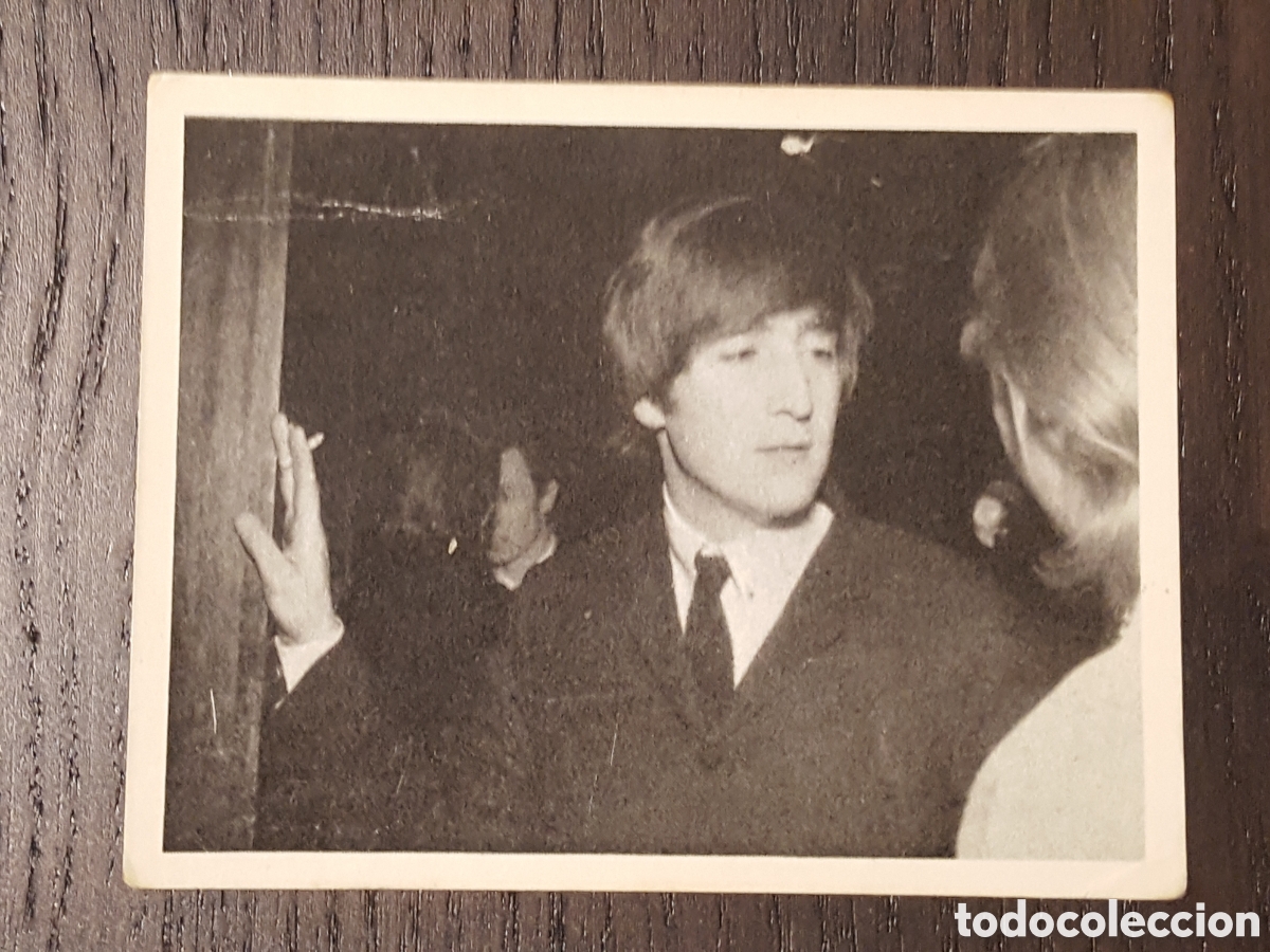 Coleccionismo Cromos antiguos: Cromo - The Beatles en fotos # 84 - Editorial Bruguera - Nunca pegado - 1966