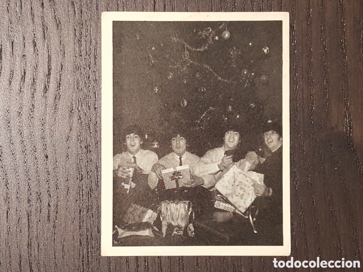 Coleccionismo Cromos antiguos: Cromo - The Beatles en fotos # 86 - Editorial Bruguera - Nunca pegado - 1966