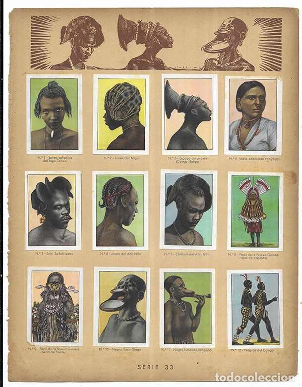 Coleccionismo Cromos antiguos: Cromo. Concurso de Belleza. Serie 33 Curiosidades del Universo Nestl&eacute; 12 cromos completa