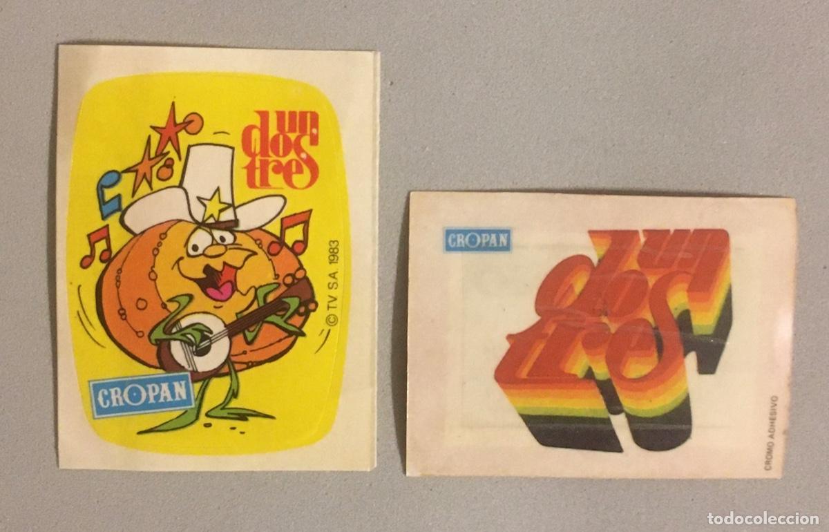Collectionnisme Cartes &agrave; collectionner anciennes: CROPAN. UN, DOS, TRES RESPONDA OTRA VEZ. LOTE DE 2 CROMOS.