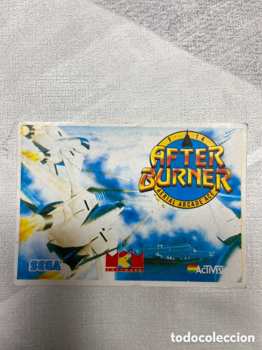 Coleccionismo cromos antiguos: Software Collection - 19 After Burner - Foto 1