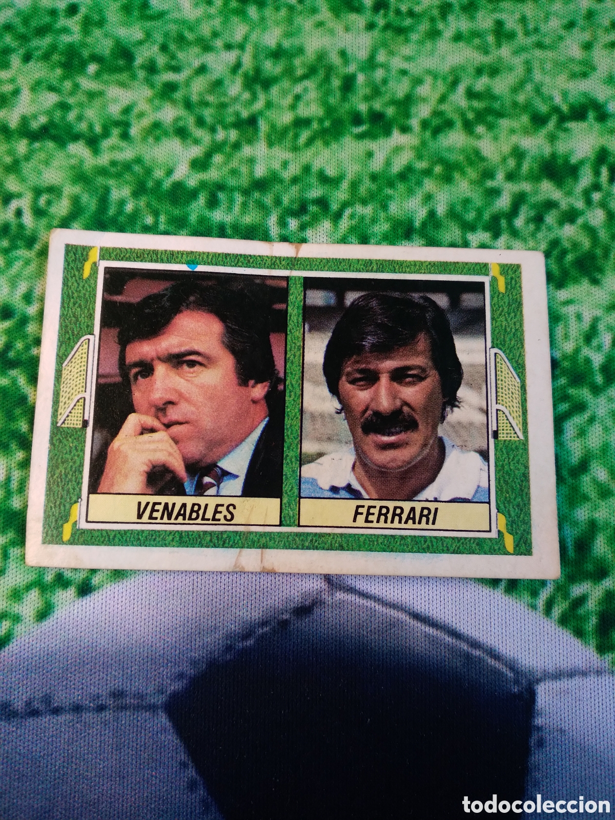Coleccionismo cromos antiguos: Venables-ferrari 84-85 este.version dif&iacute;cil.nunca pegado