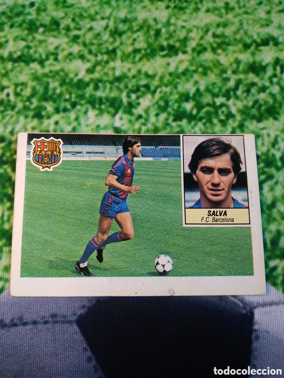 Coleccionismo cromos antiguos: Salva&rdquo;coloca&rdquo; liga este 84-85.nunca pegado
