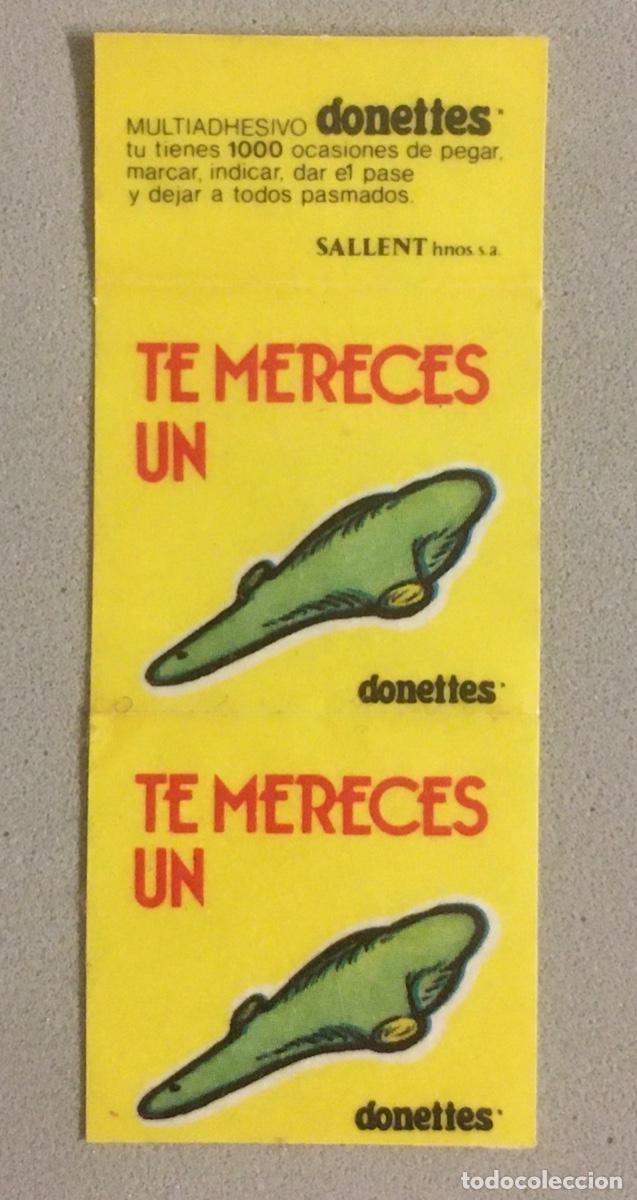 Coleccionismo cromos antiguos: DONETTES. MULTIADHESIVO. CROMOS. - Foto 1
