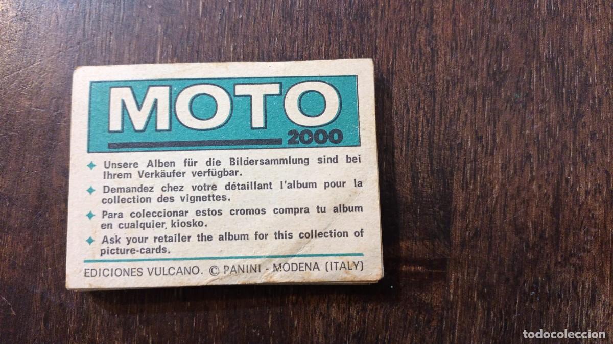 Coleccionismo cromos antiguos: CROMOS MOTO 2000 DE VULCANO - Foto 2
