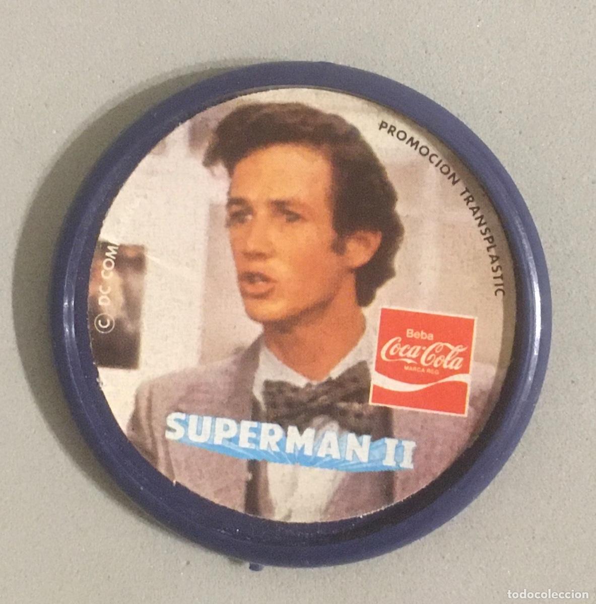 Coleccionismo cromos antiguos: SUPERMAN II. COCA COLA. CHAPA. - Foto 1