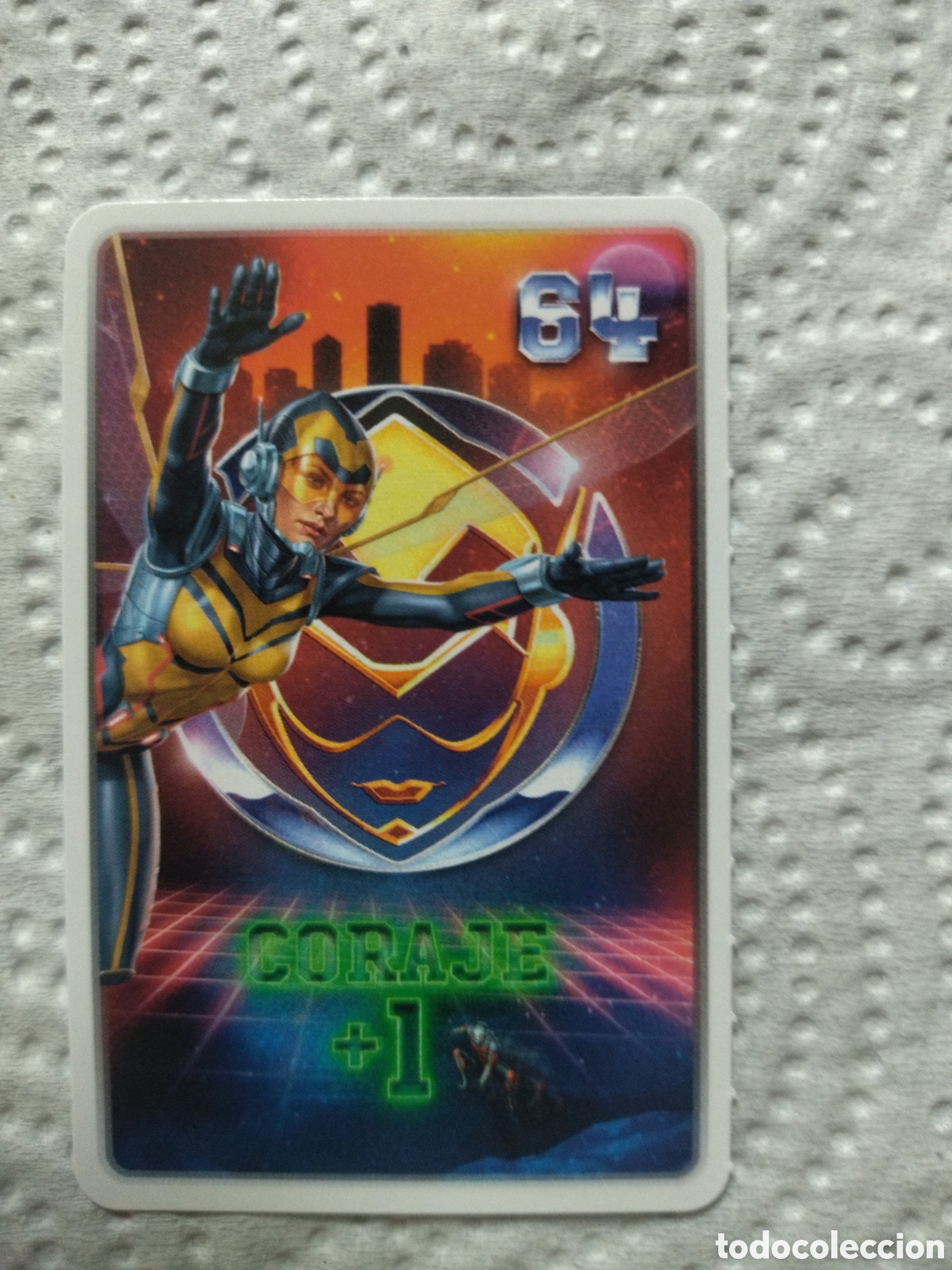 Coleccionismo cromos antiguos: CROMO DESCUBRE TU PODER MARVEL - CARREFOUR 2022 - N&deg;64 CORAJE +1 - Foto 1