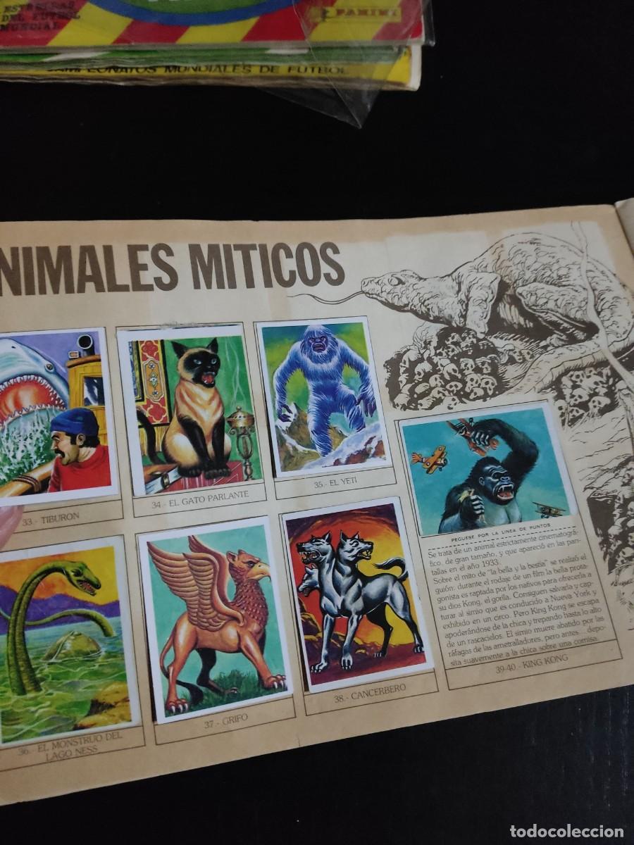 Coleccionismo cromos antiguos: ALBUM MONSTRUOS COMPLETO - Foto 3